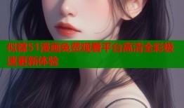 似锦51漫画免费观看平台高清全彩极速更新体验
