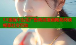 51漫画平台无广告高清漫画限免阅读畅享社交互动