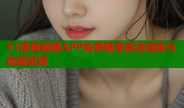51漫画视频APP免费畅享高清漫画与动画资源