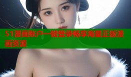51漫画账户一键登录畅享海量正版漫画资源