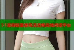 51漫画轻量版高清流畅离线阅读平台