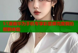 51漫画华为手机专享彩显屏壳度假拍照新体验