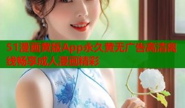 51漫画黄版App永久黄无广告高清离线畅享成人漫画精彩