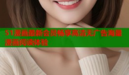 51漫画最新会员畅享高清无广告海量漫画阅读体验