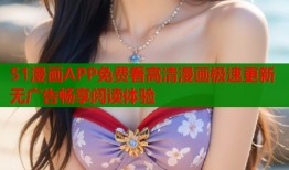 51漫画APP免费看高清漫画极速更新无广告畅享阅读体验